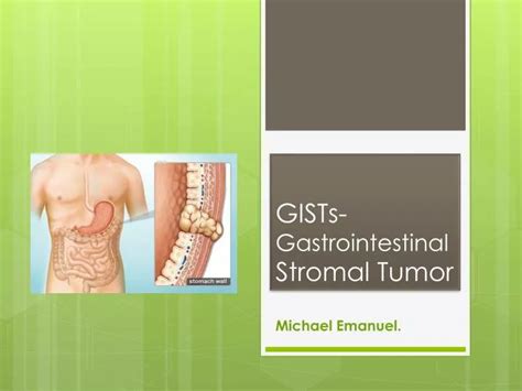 GIST (Gastrointestinal Stromal Tumors): Symptomer og terapi